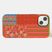 Schicke Faux-Patchwork-Hülle Case-Mate iPad Hülle iPhone Hülle (Rückseite (Horizontal))