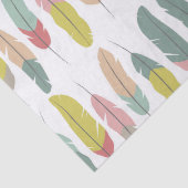 Schicke Federn Seidenpapier (Detail)