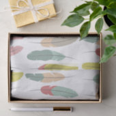 Schicke Federn Seidenpapier (Geschenk)