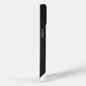 schicke geometrisch-schwarz-weiß Case-Mate iPhone hülle (Rückseite / Rechts)