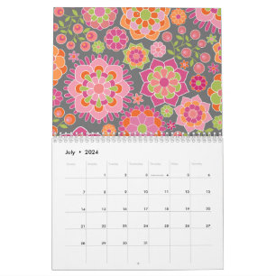 Schicke, girly Muster - Sie können das Datum änder Kalender