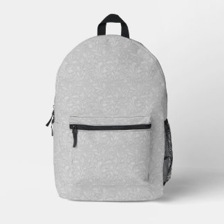 Schicke graue Dekorrucksack Bedruckter Rucksack
