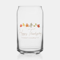 Schicke Happy Thanksgiving Blätter Benutzerdefinie