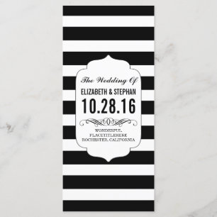 Schicke Hochzeitsprogramme der Programm