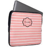 SCHICKE IPAD HÜLSE _04 BLUSH/WHITE/BLACK LAPTOPSCHUTZHÜLLE (Vorne Rechts)