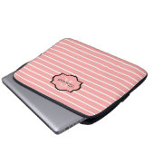 SCHICKE IPAD HÜLSE _04 BLUSH/WHITE/BLACK LAPTOPSCHUTZHÜLLE (Vorne Knopf)