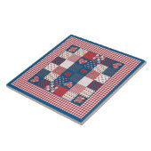 Schicke Keramikfliese: Faux-Patchwork und Gingham Fliese (Seite)