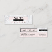 Schicke kreative moderne mini visitenkarte (Vorne/Hinten)