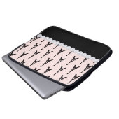 Schicke Laptop-Hülse Paris Laptopschutzhülle (Vorne Knopf)