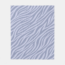 Schicke Lavendel-Zebrastreifen-Flanelldecke Fleecedecke