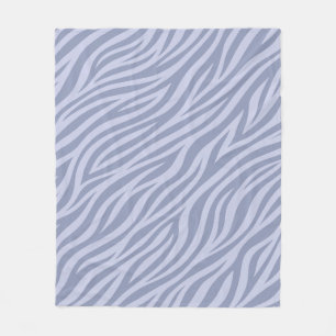 Schicke Lavendel-Zebrastreifen-Flanelldecke Fleecedecke