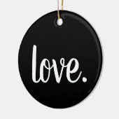 schicke LIEBE. Drehbuch Keramik Ornament (Links)