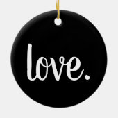 schicke LIEBE. Drehbuch Keramik Ornament (Hinten)