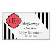 SCHICKE MAGNETISCHE STREIFEN DES MAGNETISCHE VISITENKARTE (Vorderseite)