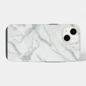 schicke Marmorabdeckung mit trendiger, sauberer Te iPhone Hülle (Rückseite (Horizontal))