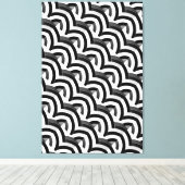 schicke, moderne Chevrons Leinwanddruck (Insitu (Holzboden))