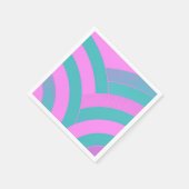 schicke, moderne Chevrons Serviette (Ecke)