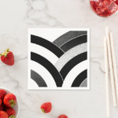 schicke, moderne Chevrons Serviette (Beispiel)