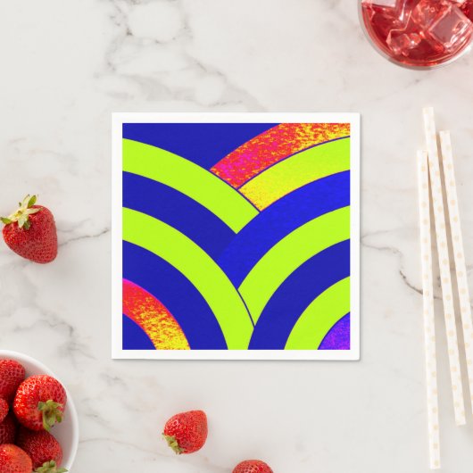 schicke, moderne Chevrons Serviette (Beispiel)