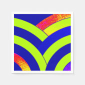 schicke, moderne Chevrons Serviette (Vorderseite)