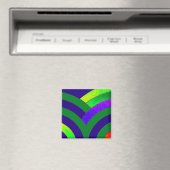 schicke, moderne, elegante Zickzack Magnet (In Situ (Geschirrspüler))