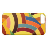 schicke, moderne mehrfarbige Chevrons Case-Mate iPhone Hülle (Rückseite (Horizontal))