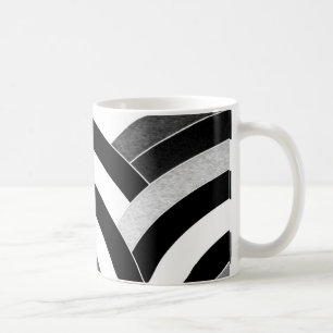 schicke, moderne, stilvolle Chevrons Kaffeetasse