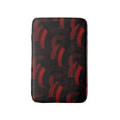 schicke moderne stilvolle Sparren Badematte (Vorderseite Vertikal)