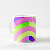 schicke moderne stilvolle Sparren Kaffeetasse (Vorderseite Links)