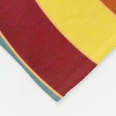 schicke, moderne und raffinierte Chevrons Fleecedecke (Ecke)