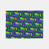 schicke, moderne und raffinierte Chevrons Fleecedecke (Vorderseite (Horizontal))