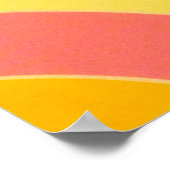 schicke, moderne und raffinierte Chevrons Poster (Ecke)