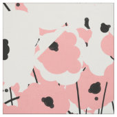 SCHICKE MOHNBLUMEN DER GEWOHNHEITS-FABRIC_MOD STOFF (Muster)