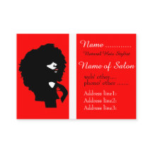 Schicke natürliche Haarillustration des Afro