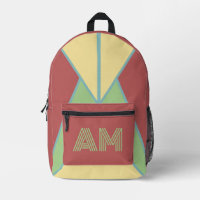 Schicke Pastell-Beeren-Geometrie-Tasche