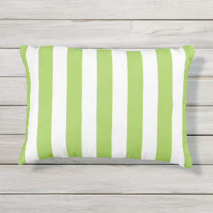 SCHICKE PILLOW_PRETTY GRÜNE STREIFEN IM FREIEN KISSEN FÜR DRAUßEN