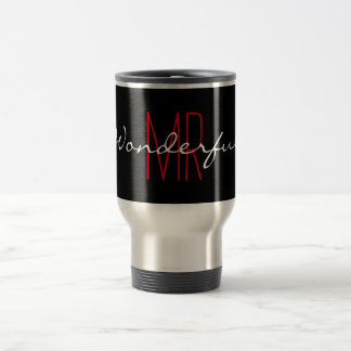 SCHICKE REISE MUG_ " HERR WONDERFUL " REISEBECHER