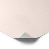 Schicke Retro-Glamour-Vibes Poster (Ecke)