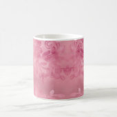 Schicke rosa Spitze Kaffeetasse (Mittel)