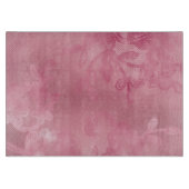 Schicke rosa Spitze Schneidebrett (Vorderseite)
