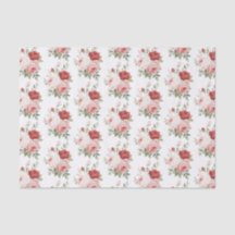 Schicke rosa weiße rote Rosen Floral Brautdusche