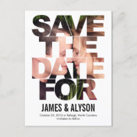 Schicke Save The Date Karte