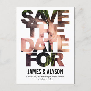 Schicke Save The Date Karte