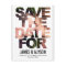 Schicke Save The Date Karte