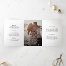 Schicke Schwarz-Weiß-Foto-Moderne Hochzeit