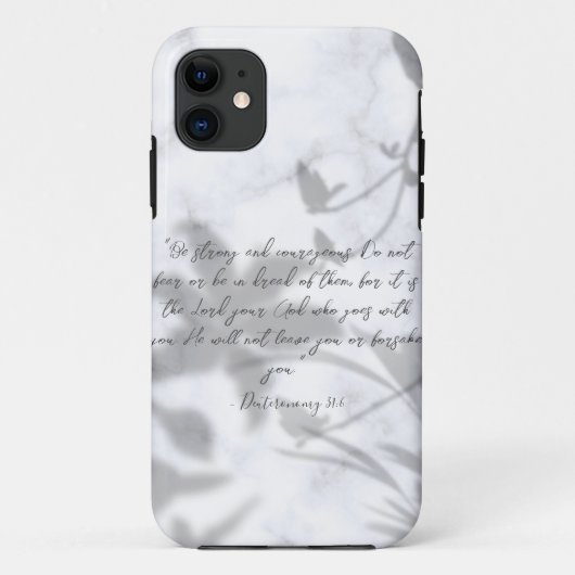 Schicke Segenshülle Case-Mate iPhone Hülle (Rückseite)