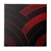 schicke stilvolle hoch entwickelte zeitgenössische fliese (Vorderseite)