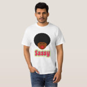 Schicke unverschämte Frau T-Shirt (Vorne ganz)