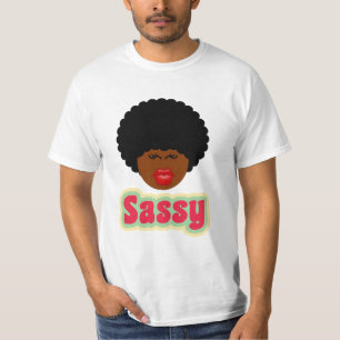 Schicke unverschämte Frau T-Shirt