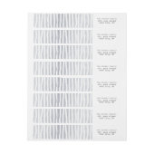 SCHICKE WEIHNACHTSsilber-Wickelrockrückkehr (Bogen)